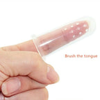 ZY-NOON Silicone Baby Finger Toothbrush – Soft Gum & Teeth Cleaner