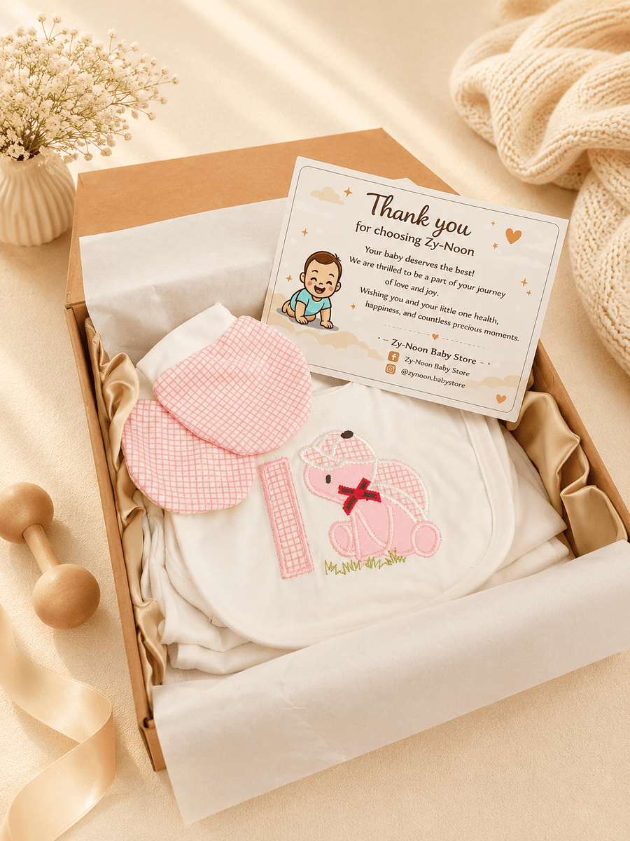 ZY-NOON Newborn Baby Girl Welcome Box - Premium Set