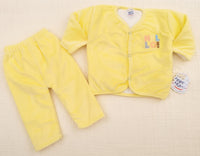 Happy Mums Baby Plush Jacket & Pants Set