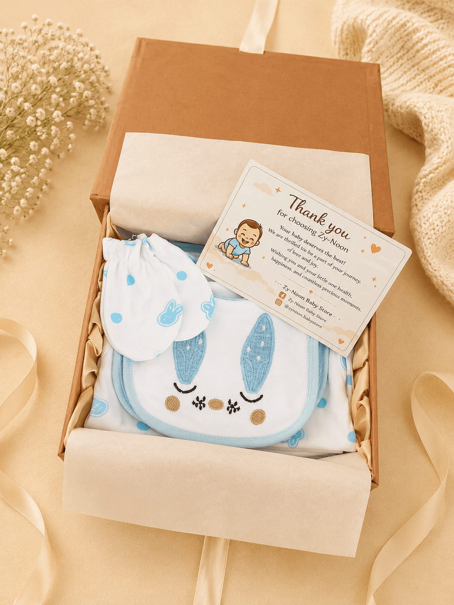 ZY-NOON Newborn Baby Boy Welcome Box - Premium Set