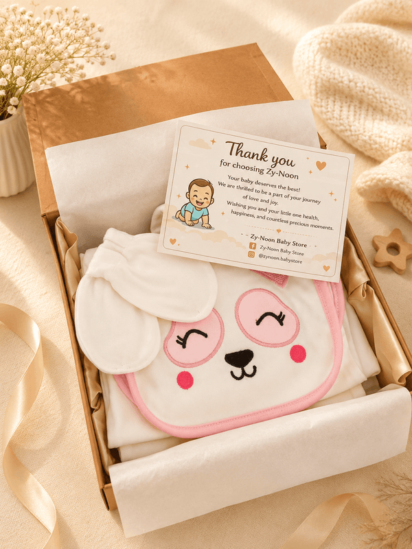 ZY-NOON Newborn Baby Girl Welcome Box - Premium Set