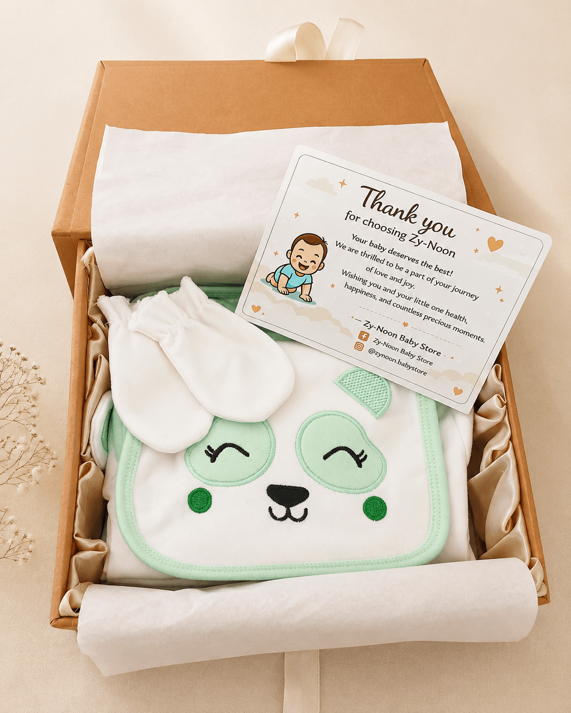 ZY-NOON Unisex Newborn Baby Welcome Box - Premium Gift Set